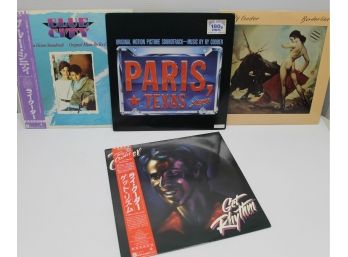 Four From Ry Cooder With 180g Paris, Texas, Borderline & Two Japan Pressings Get Rhythm & Blue City Soundtrack