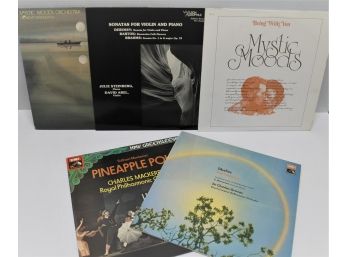 Five Rare TAS List Recordings From Mystic Moods, The Tempest, Pineapple Poll, Wilson Audiophile Recording, Etc