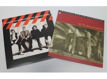 Pair Of U2 Records W/ The Unforgettable Fire MFSL Original Master Recording & How To Dismantle An Atomic Bomb