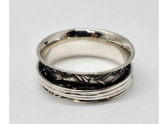 Size 11 Sterling Silver Spinner Ring