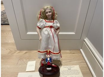 Lenox Fine Porcelain Doll 'Clara' From The Nutcracker Collection - With Original Box