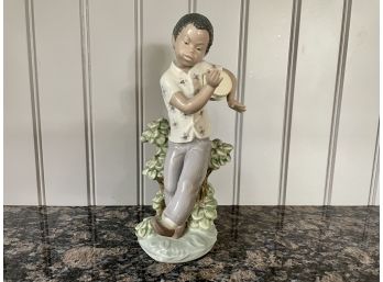 Lladro Porcelain Figure 'Bongo Beat #5157' From The Black Legacy Collection