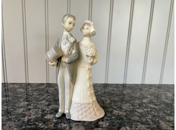 Lladro Wedding Bride & Groom Figure