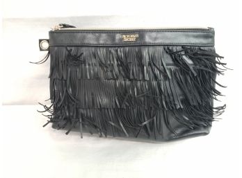 Victoria's Secret Black Evening Clutch Bag Purse