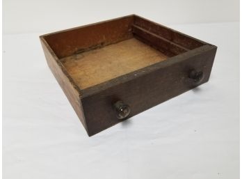 Antique Wood Small Drawer For Decor Or Repurpose