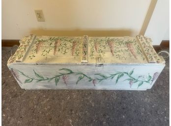 Custom Hand Painted Reclaimed Wood Chest