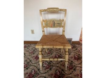 Custom Genuine Hitchcock Bridal Chair