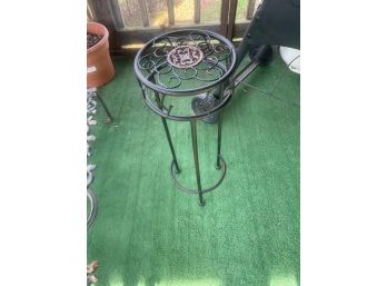 Small Aluminum Plant Stand