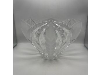 Crystal Clear Industries Accent Bowl With Frosted Glass