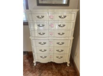 Craftsmen Guild Collection Chest Of Drawers With Hand Painted Details