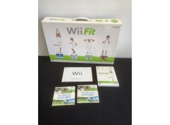 Wii Fit, Wii Fit Board, Wii Sports Lot