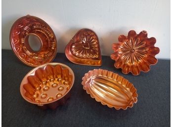 Copper Cake Pan Molds