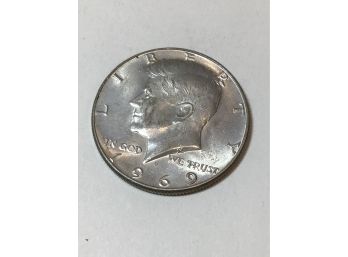 1969 Half Dollar Coin Lot #19