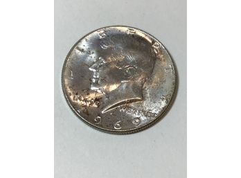 1969 Half Dollar Coin Lot #13
