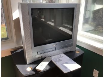 Toshiba Television/Tape And DVD Player