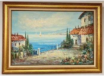 Vintage Original Oil Painting, Signed 'Whistler'