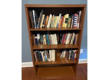 4 Shelf Bookcase Including All Books