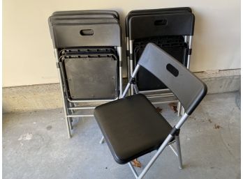 Set Of 8 Folding Chairs