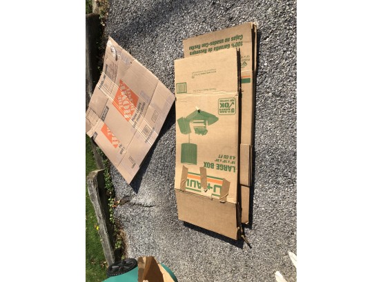 Home Depot Moving Boxes - Approximately 25