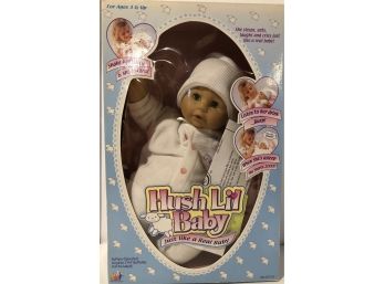 Hush Lil Baby New In Box - Laughs, Burps, Snores!