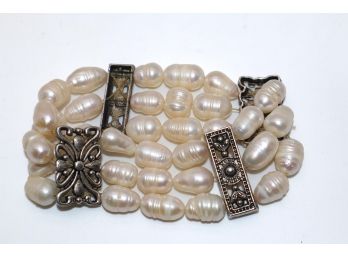Expandable Pearl Beads Bracelet