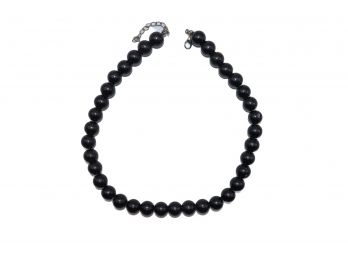 Gorgeous Black Bead Necklace