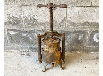 An Antique Cast Iron Press - Alexanderwerk