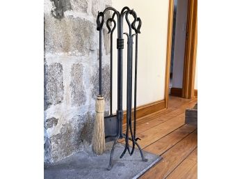 Modern Wrought Iron Fireplace Tools
