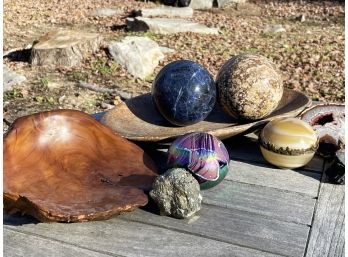 Geodes, Marble And Other Natural Decor