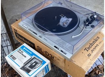 A Vintage Technics Turntable - New Old Stock Never Used In Original Box!