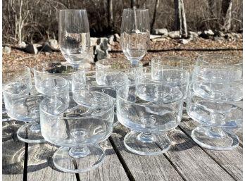 Vintage Mid Century Fruit Cups And More Glassware