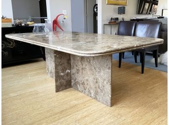 A Fabulous Vintage Deco Revival Mica Dining Table - SEE NOTE