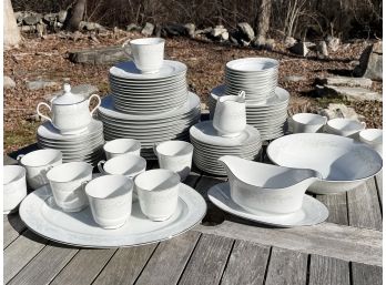 A Large Majestic China Dinner Service - 60 Plus Pieces!