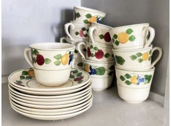 Vintage Titan Ware Cups And Saucers