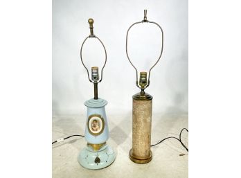 A Pairing Of Vintage Lamps