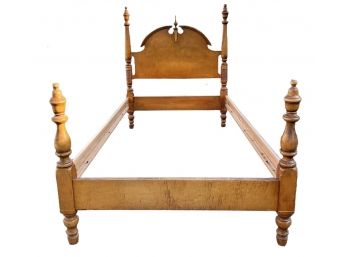 A Vintage Colonial Style Twin Bedstead