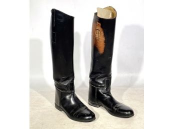 A Pair Of Vintage Biltrite Men's Riding Boots