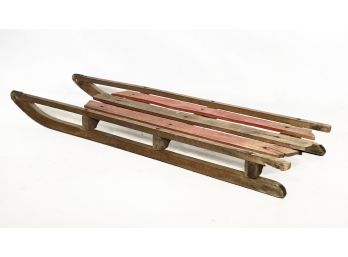 A Primitive Child's Sled - Just In Time For Winter Decor!