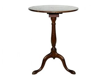 A Vintage Mahogany Tilt Top Table