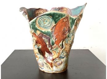 An Art Ceramic Vase