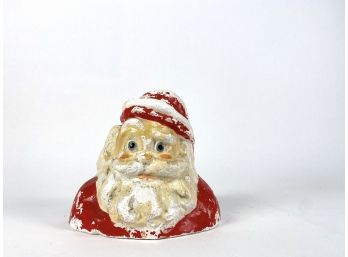 Chalkware Santa Bust