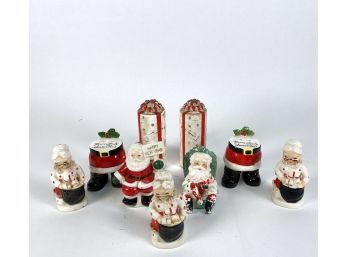 Mixed Group Of Salt & Pepper Shakers