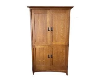 Amazing Stickley Armoire, Converted Into A Bar (2 Of 2)