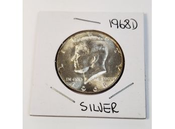 1968-D Kennedy Half Dollar Silver  Uncirculated