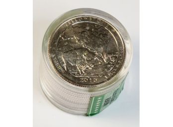 2010 Roll Of 12 Uncirculated ATB Quarters  YELLOWSTONE Nat. Park