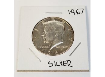 1967  Kennedy Half Dollar Silver  Uncirculated