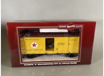 Bachmann Big Haulers G 20 Inch Box Car, Pennsylvania Union Line, Number 95368, New In Box , 2 Of 4