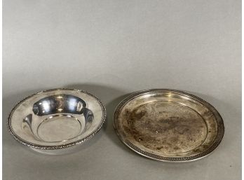 2 Sterling Silver Pieces Including Bailey, Banks & Biddle