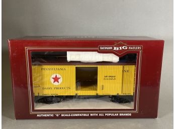 Bachmann Big Haulers G 20 Inch Box Car, Pennsylvania Union Line, Number 95368, New In Box , 4 Of 4