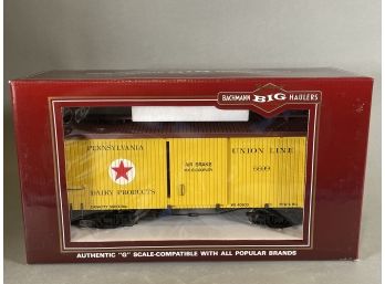 Bachmann Big Haulers G 20 Inch Box Car, Pennsylvania Union Line, Number 95368, New In Box , 3 Of 4